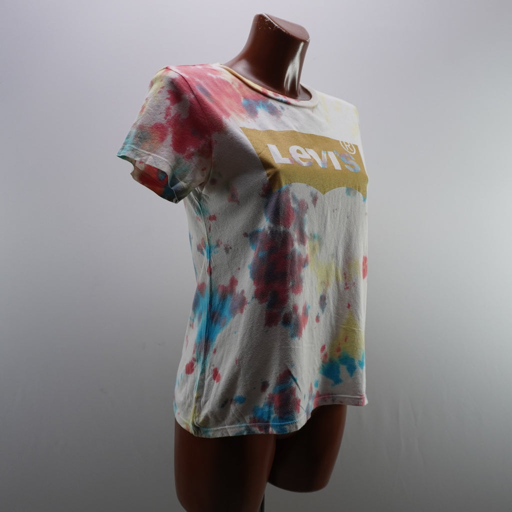 Camiseta de Manga Corta Levi's para Mujer Usada - Multicolor, M