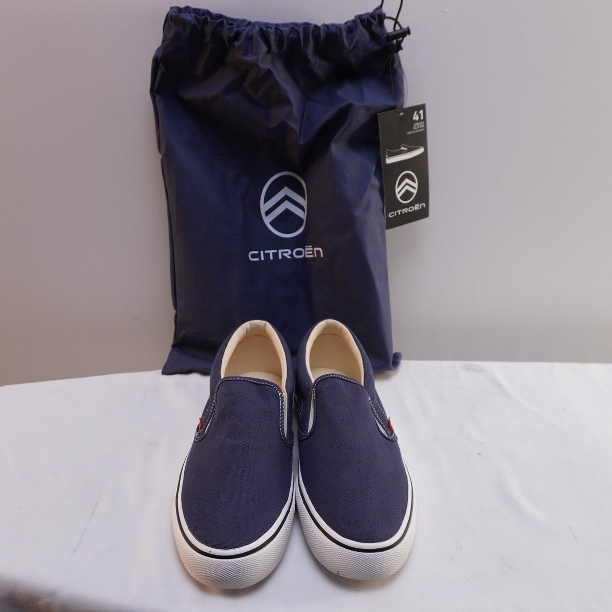 Zapatillas Citroën para Hombre Usadas - Azules, Talla 41
