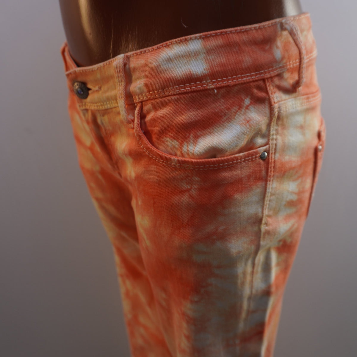 Vaqueros Pepe Jeans para Mujer Usados - Naranja, S