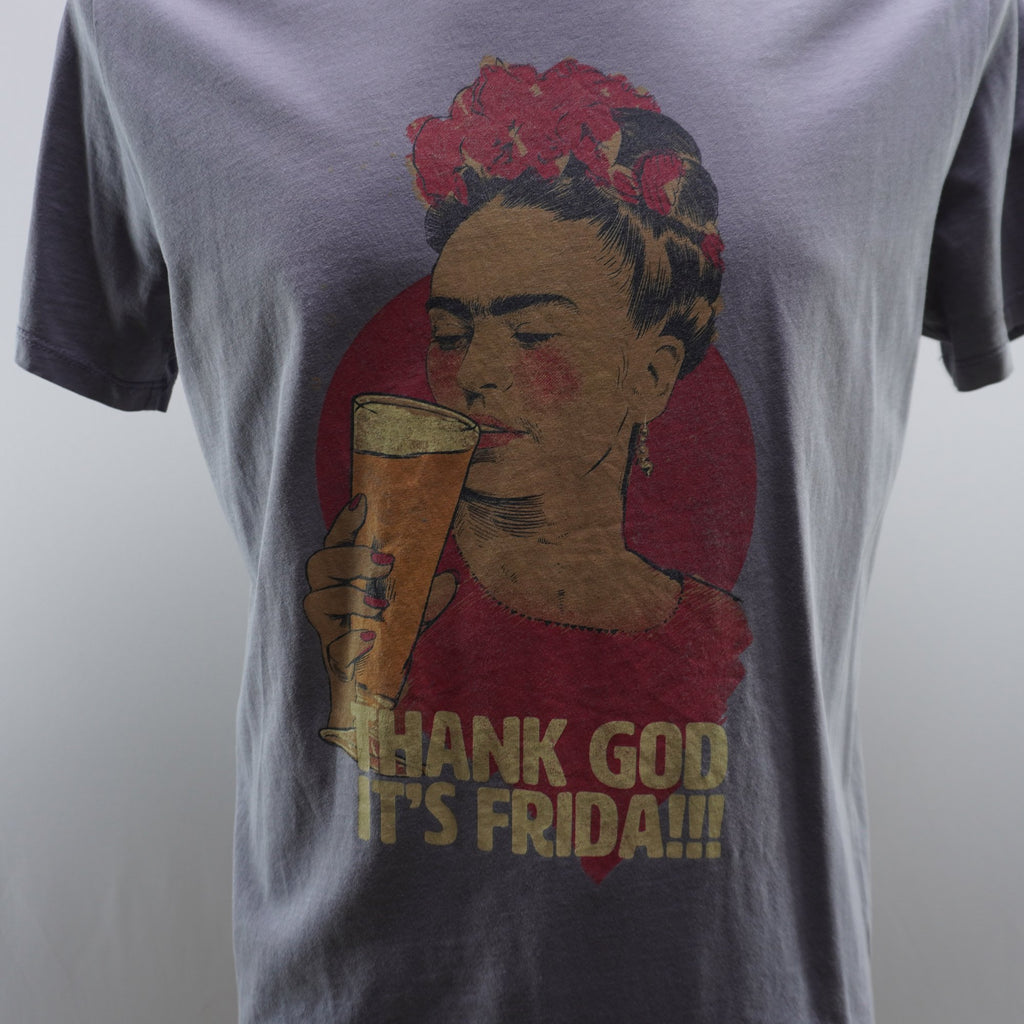 Camiseta de Manga Corta Wituka para Hombre Usada - Gris, L