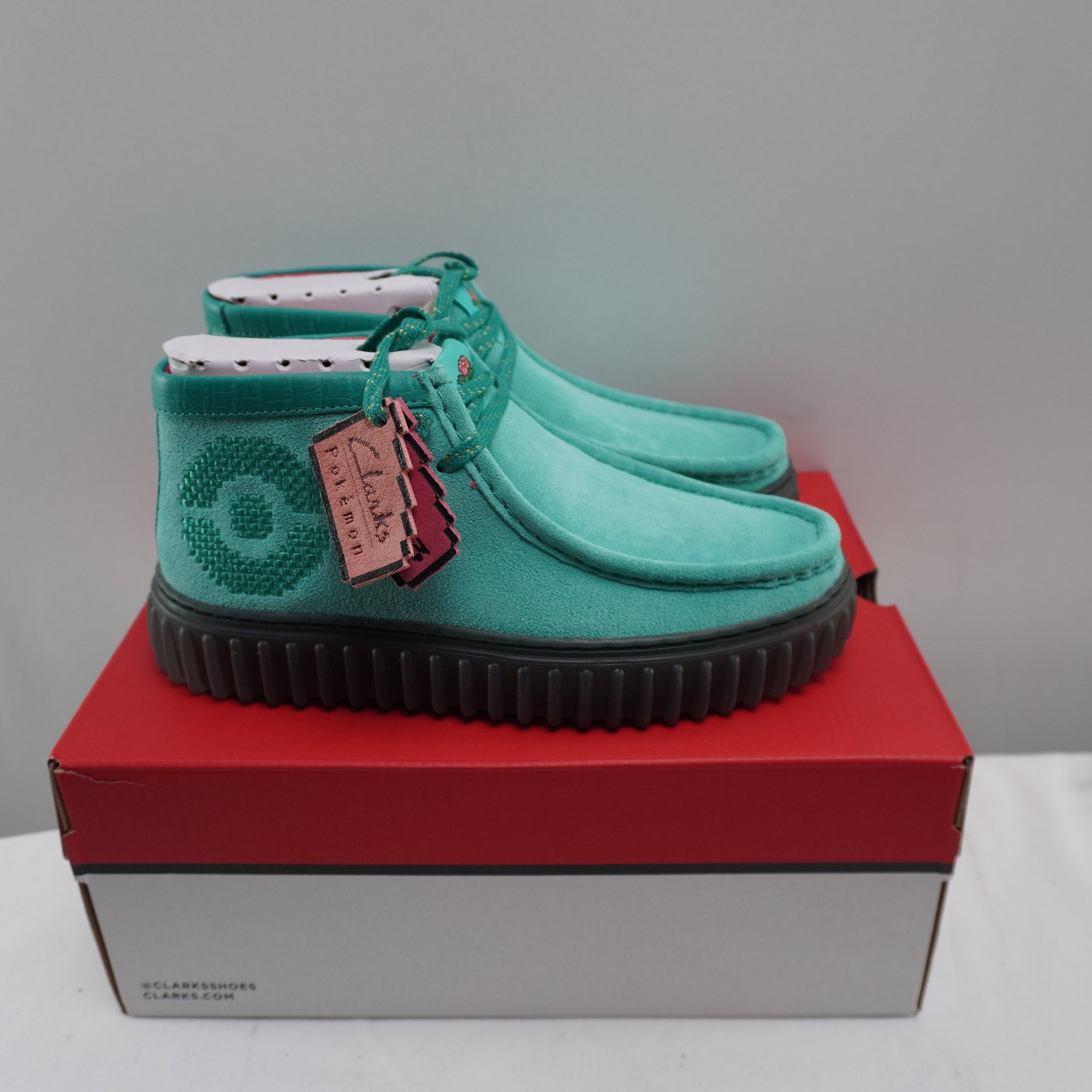 Zapatillas Clarks para Mujer Usadas - Verde, Talla 36