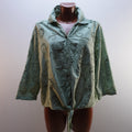 Camisa de Vestir Pescara para Mujer Verde - XL, Usada en Muy Buen Estado