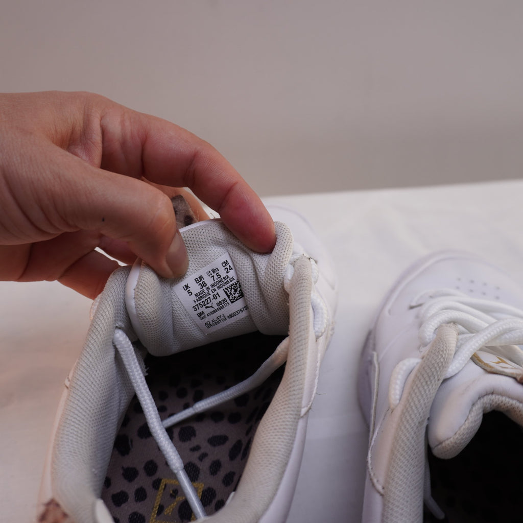 Zapatillas Puma para Mujer Usadas - Blanco, Talla 38