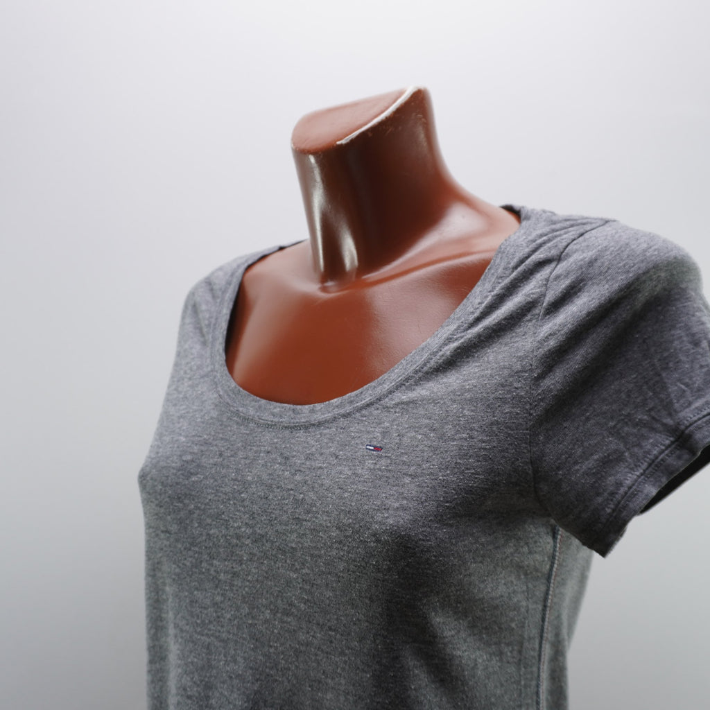 Camiseta Tommy Hilfiger para Mujer Usada - Gris, S