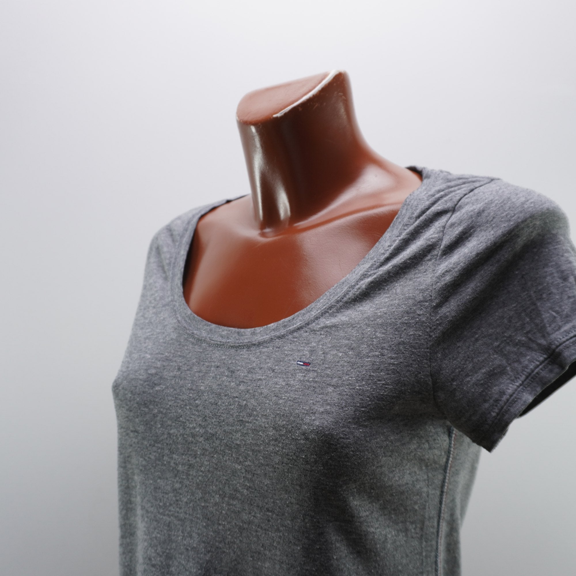Camiseta Tommy Hilfiger para Mujer Usada - Gris, S