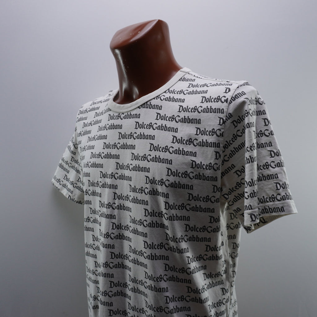 Camiseta Dolce Gabbana para Hombre Usada - Blanca, XXL