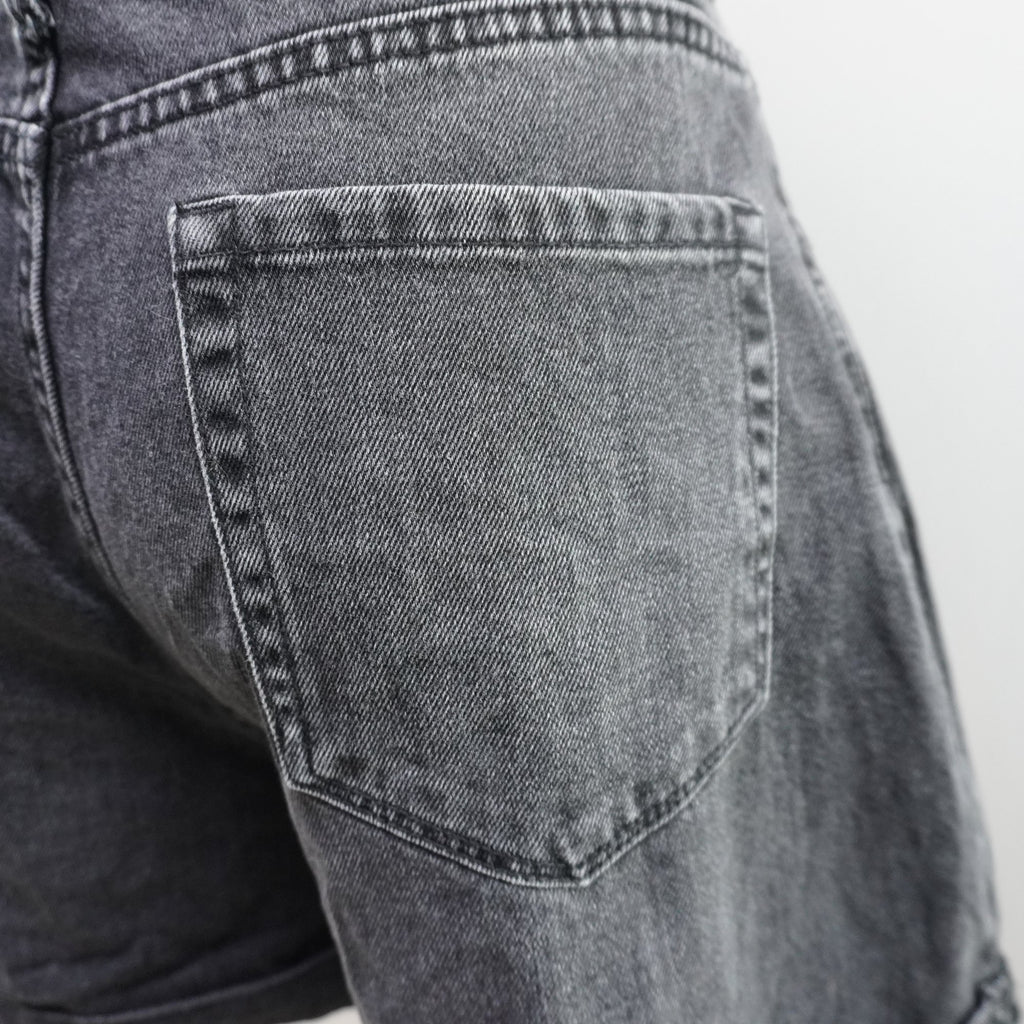 Pantalones Cortos Vaqueros Stradivarius para Mujer Usados - Negros, XL