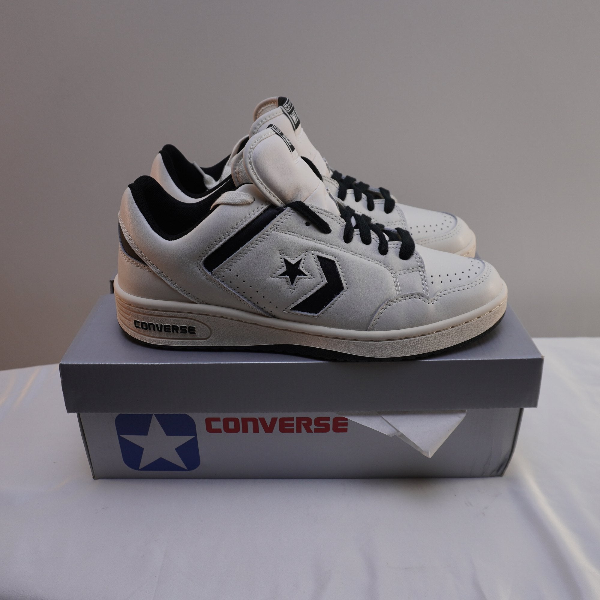 Zapatillas Converse para Hombre Usadas - Blancas, Talla 44.5