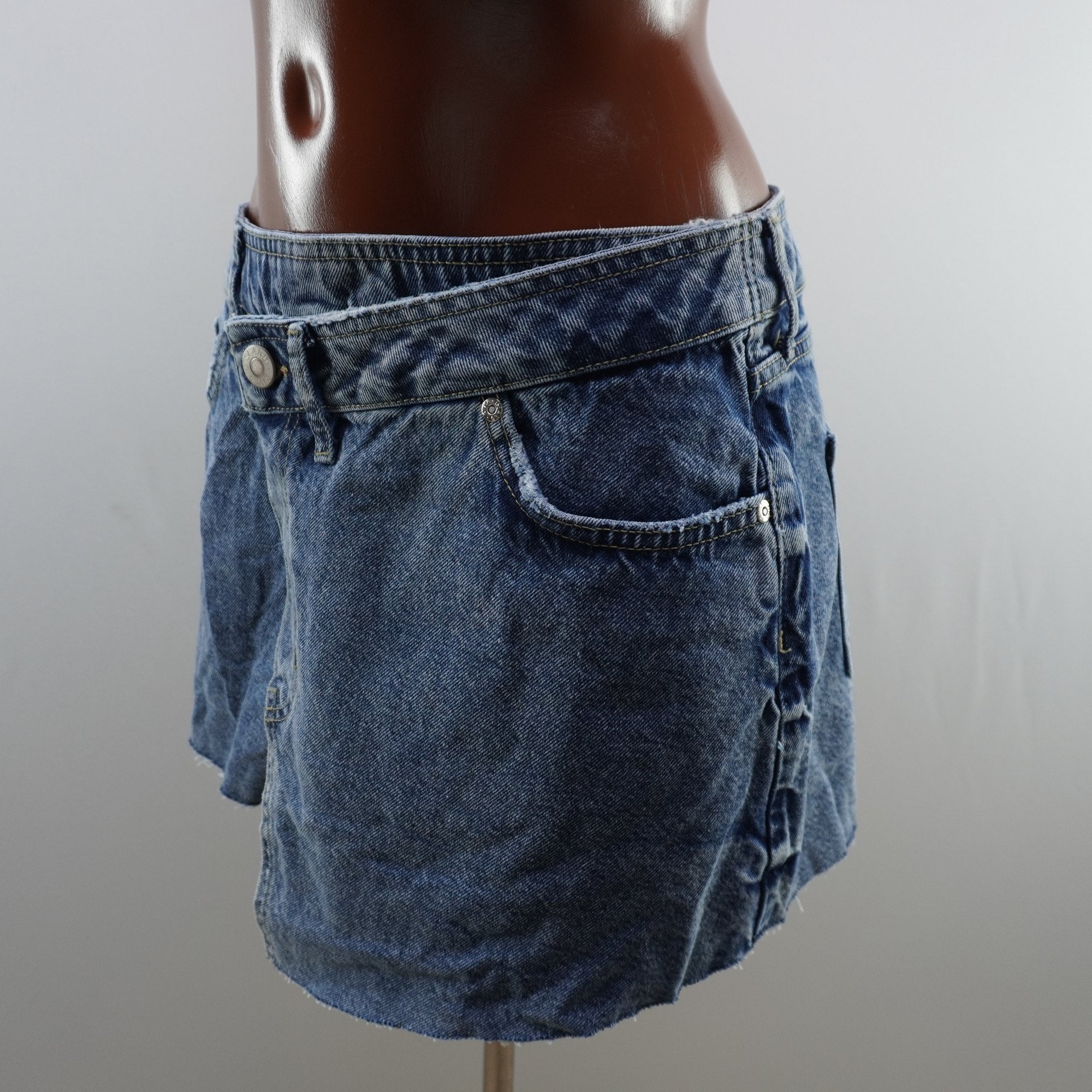 Falda Pantalón River Island para Mujer Usada - Azul, M