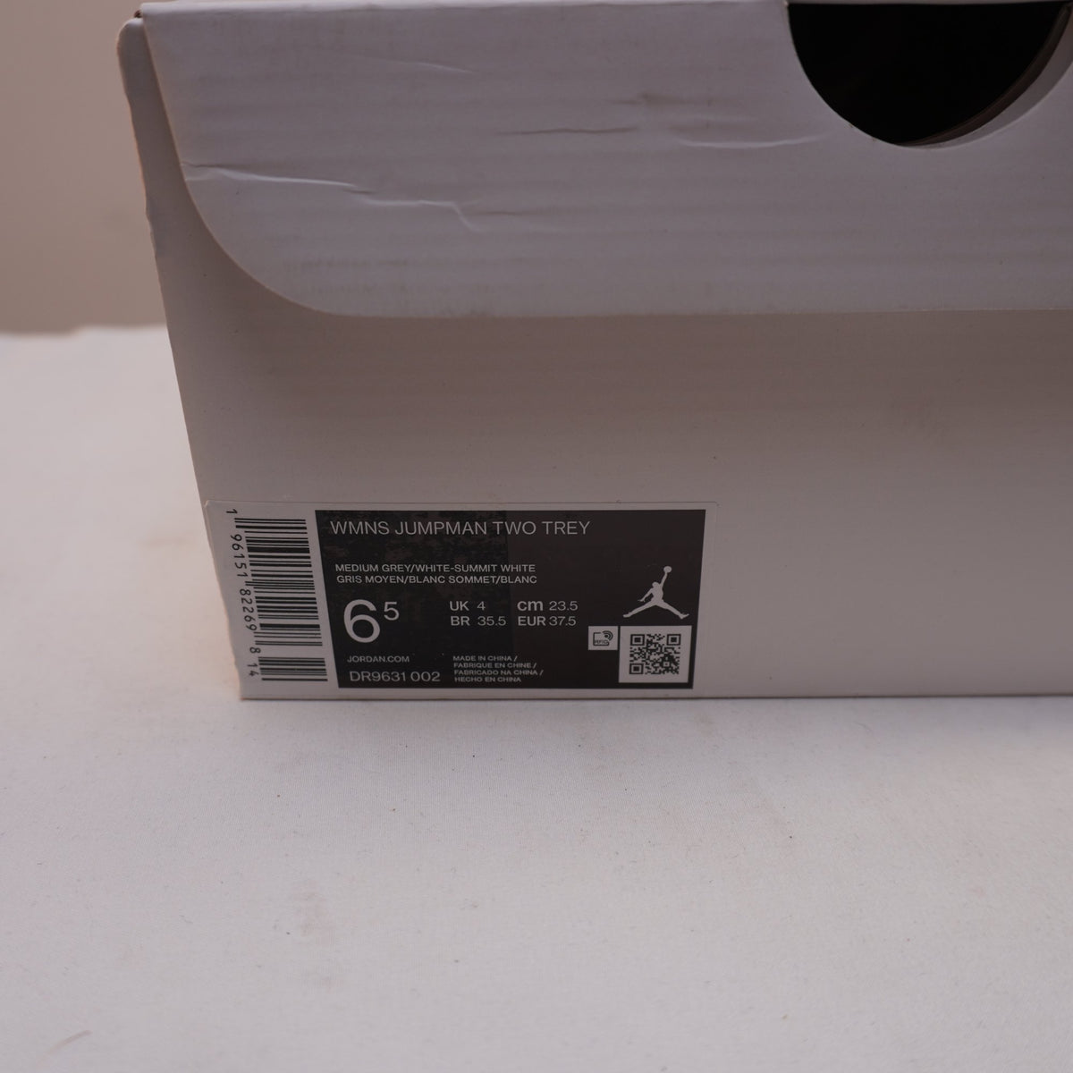 Zapatillas Jordan para Hombre Usadas - Blancas, 37.5