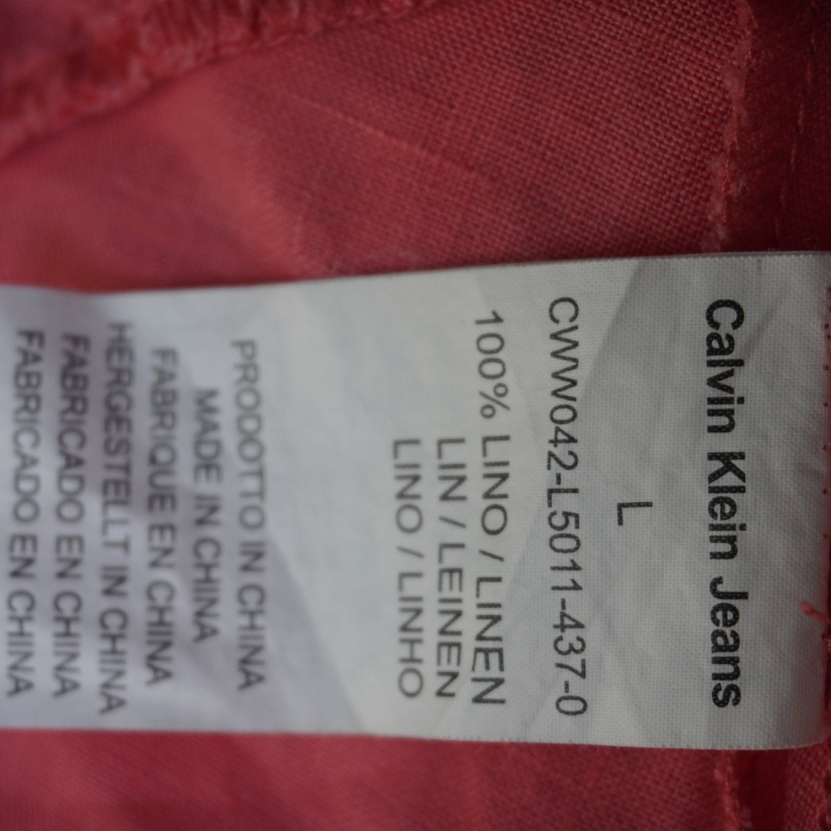 Vestido Calvin Klein para Mujer Usado - Rosa, Muy Buen Estado