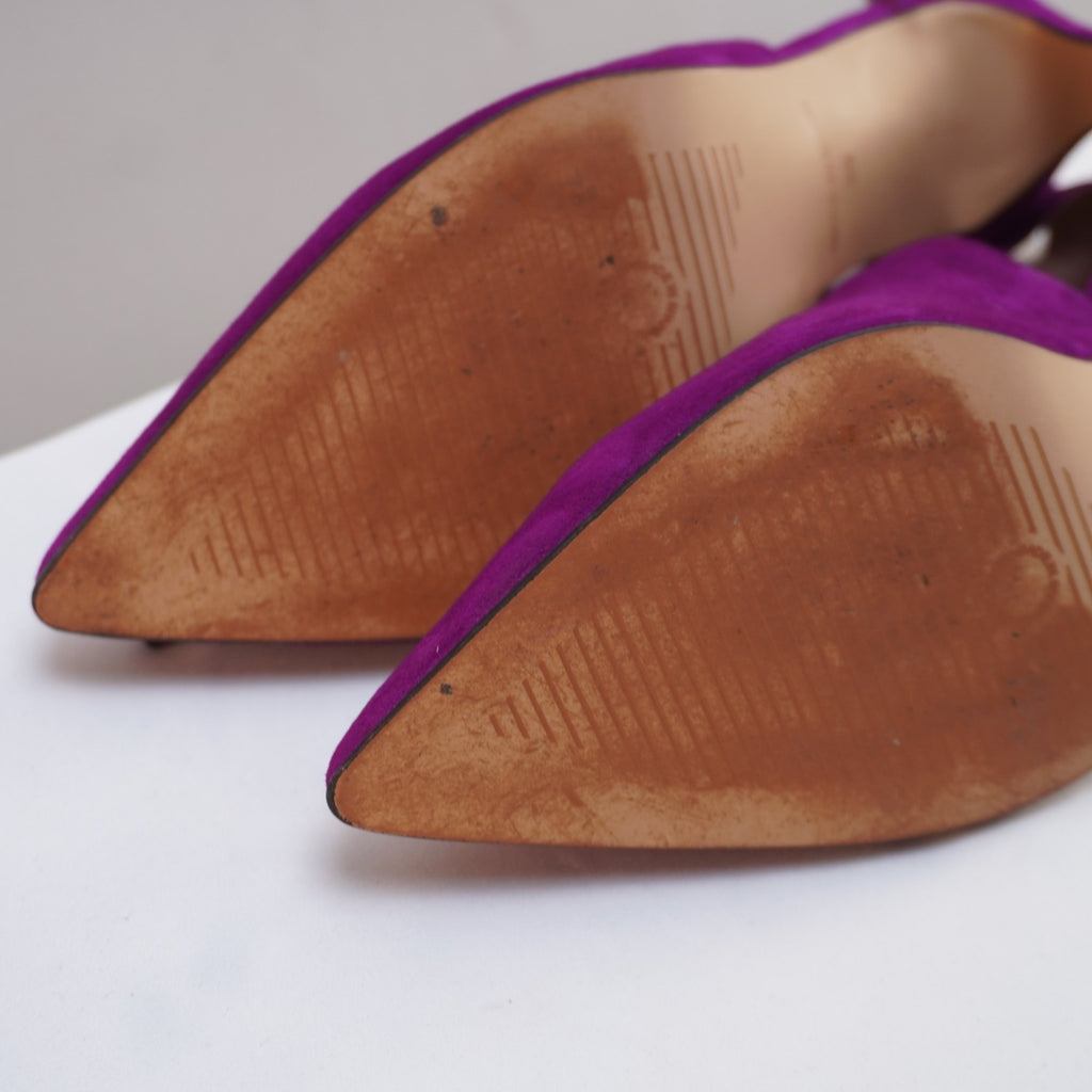 Tacones Joni para Mujer Usados - Púrpura, Talla 39