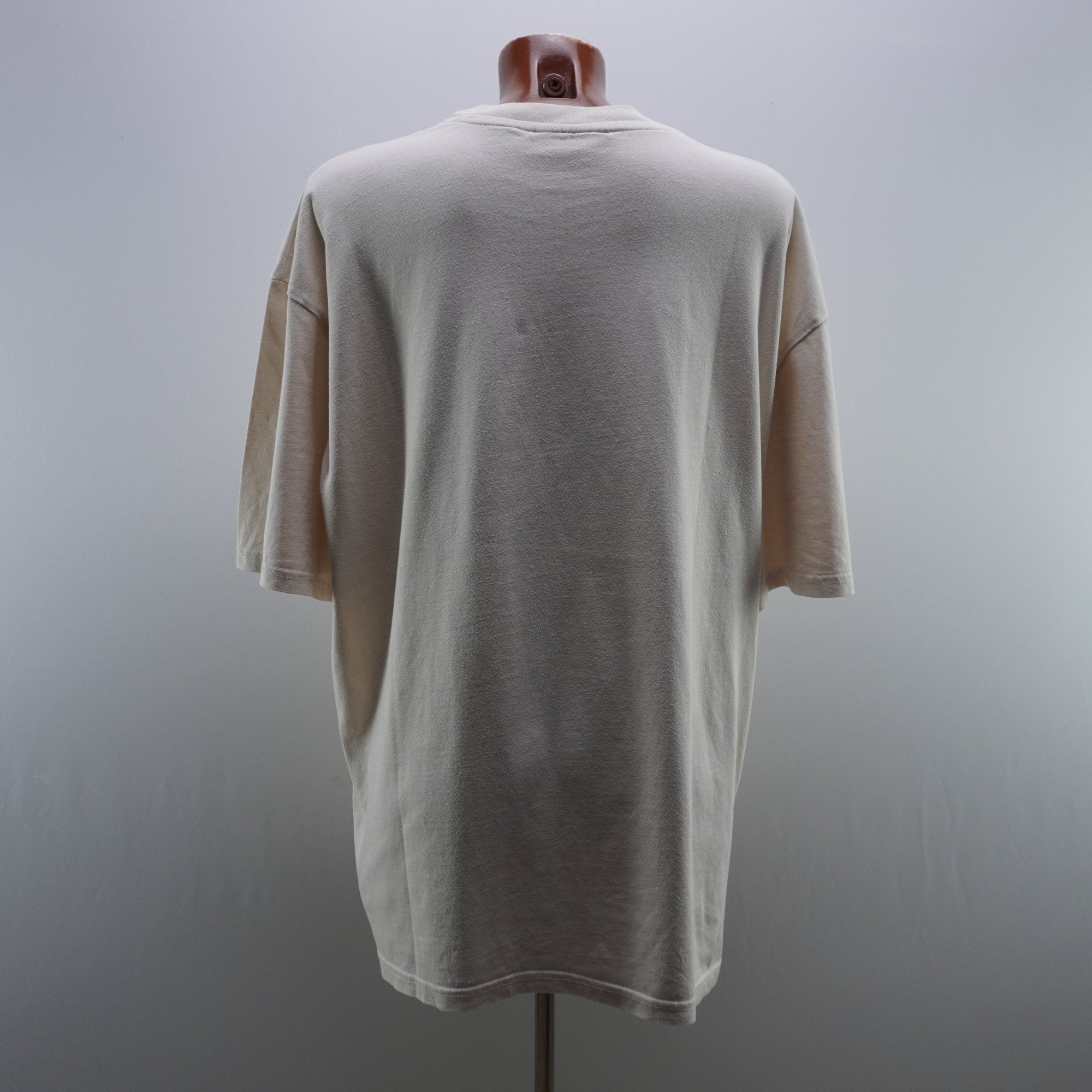 Camiseta de Manga Corta Dropsize para Mujer Usada - Beige, L