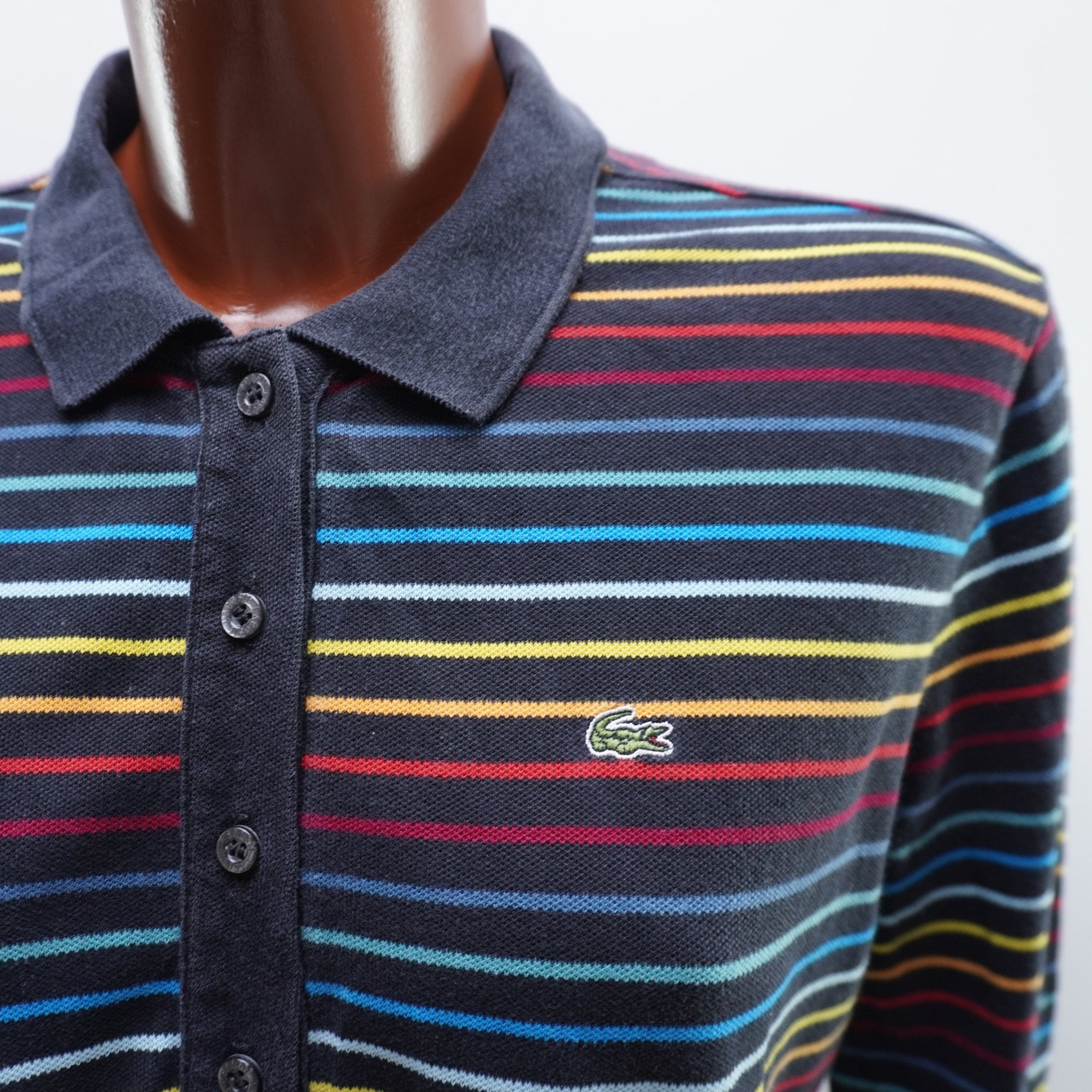 Camiseta Lacoste para Mujer Usada - Multicolor, L