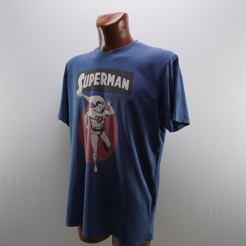 Camiseta Superman para Hombre Usada - Azul, XL