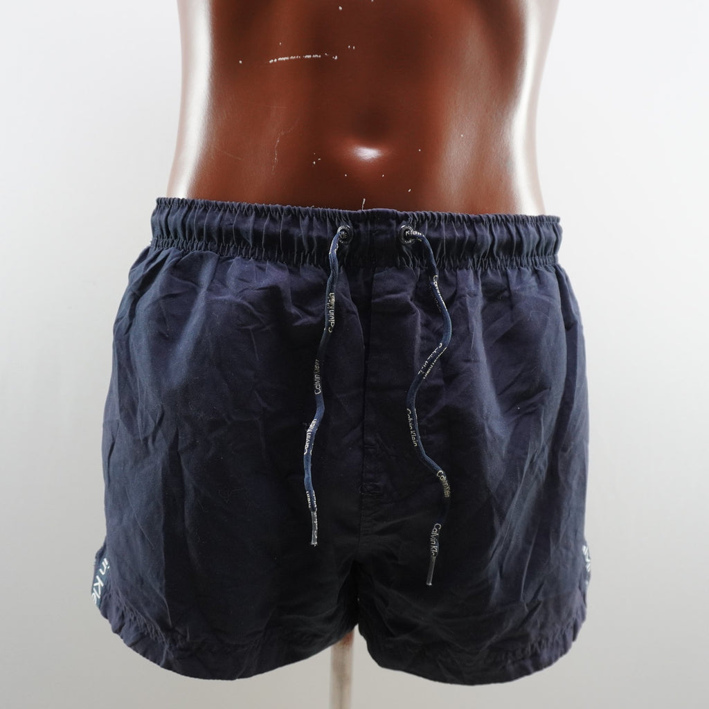 Bóxers de Natación Calvin Klein para Hombre Usados - Azul Marino, L