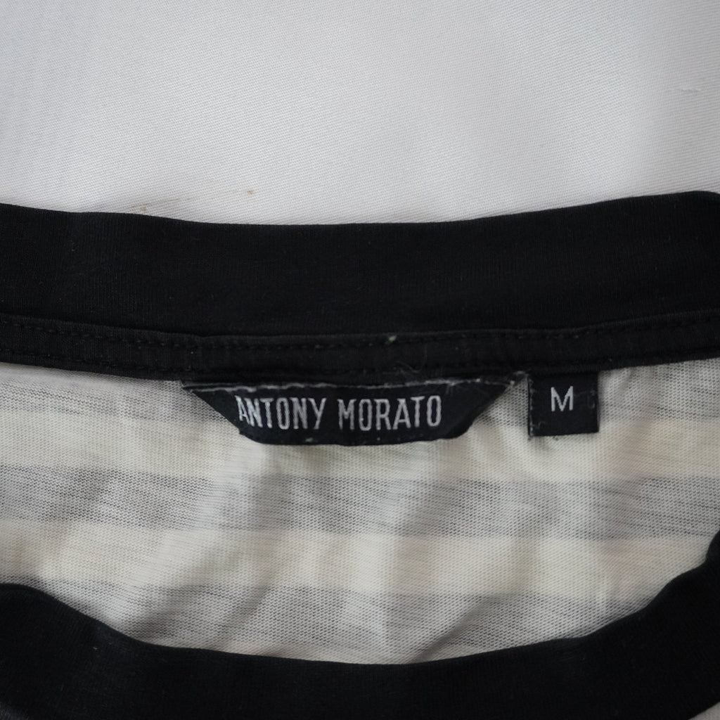 Camiseta de Manga Corta Antoni Morano para Mujer Usada - Negra, M