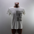 Camiseta de Manga Corta Mango para Hombre Usada - Blanca, S