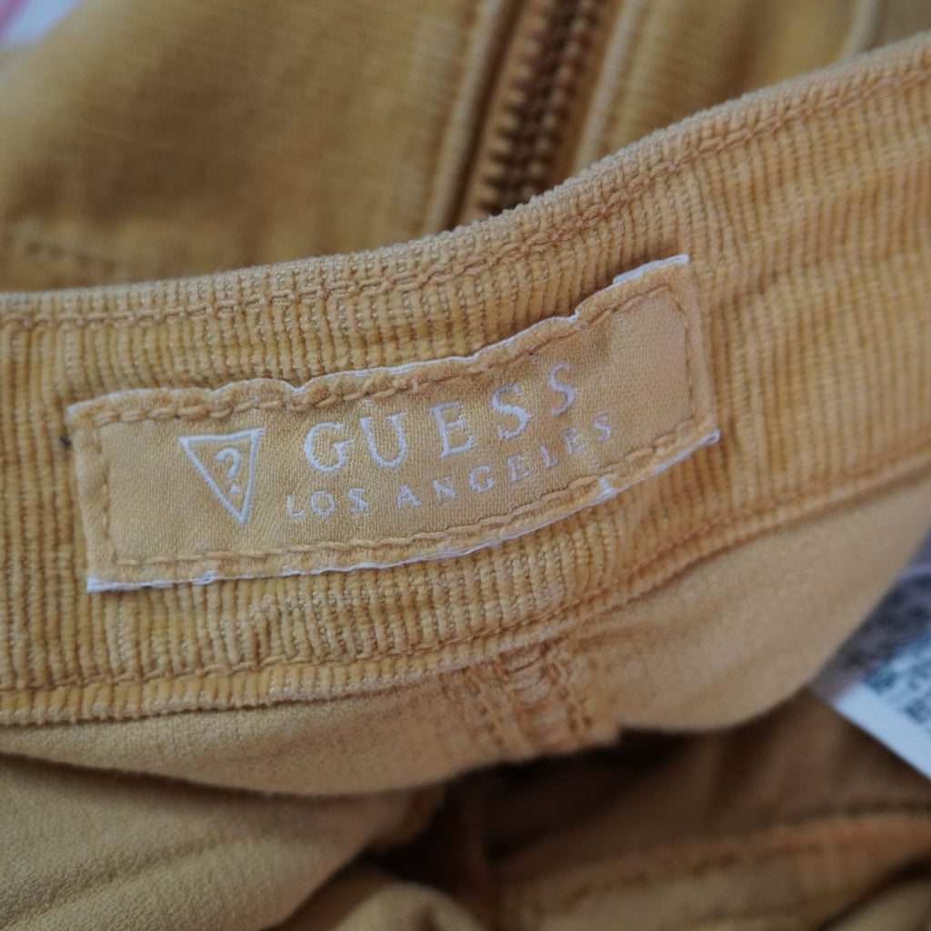 Vaqueros Guess para Mujer Usados - Mostaza, Talla 29