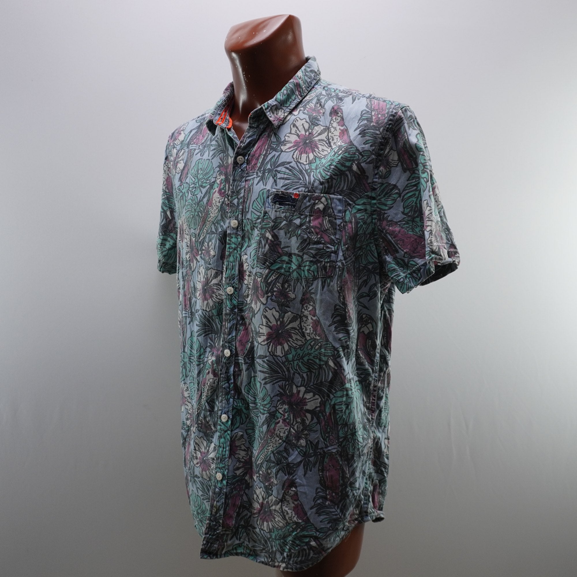 Camisa Superdry para Hombre Usada - Multicolor, XXXL