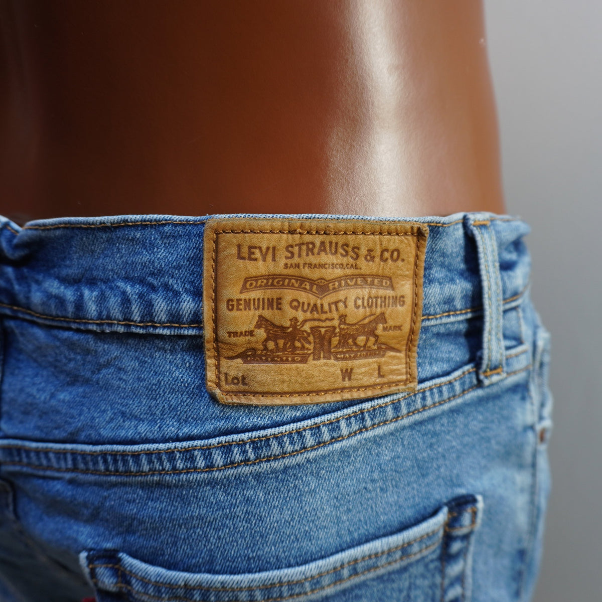 Vaqueros Levi's para Hombre Usados - Azul, XL
