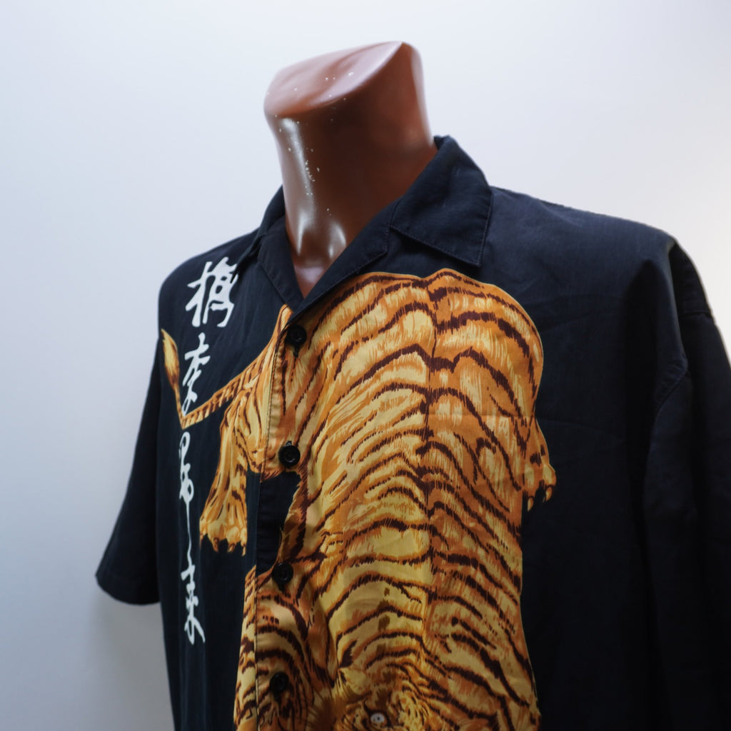 Camisa Euromoda para Hombre Usada - Negra, XL