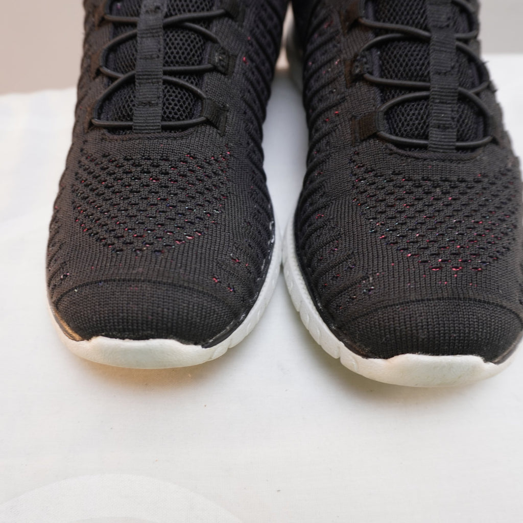 Zapatillas Skechers para Mujer Usadas - Negro, Talla 38