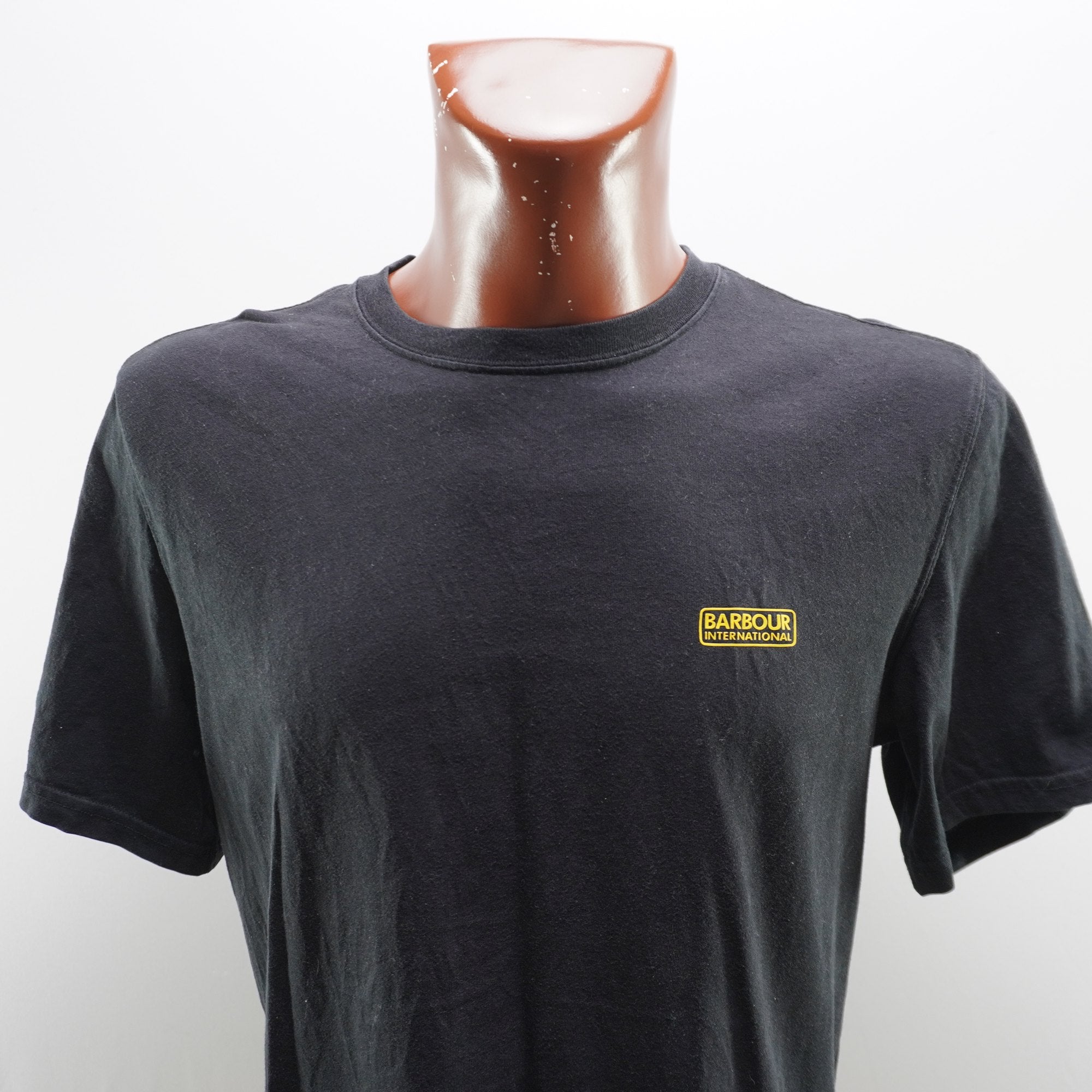 Camiseta Barbour para Hombre Usada - Negra, XL