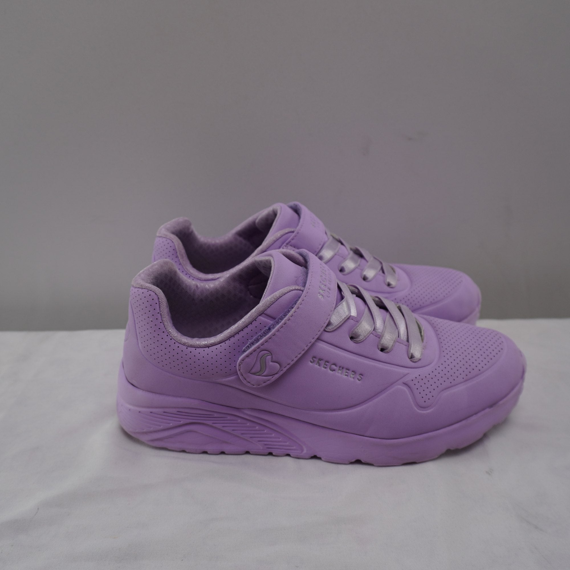 Zapatillas Skechers para Mujer Usadas - Púrpura, Talla 38