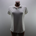 Camiseta de Manga Corta Wilson para Mujer - Blanco, XL, Usada en Muy Buen Estado