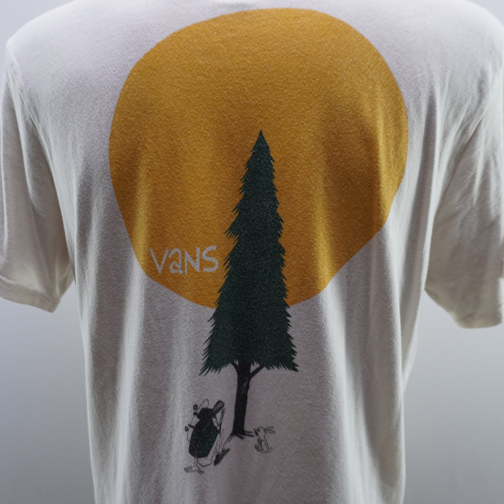 Camiseta Vans para Mujer Usada - Blanca, L