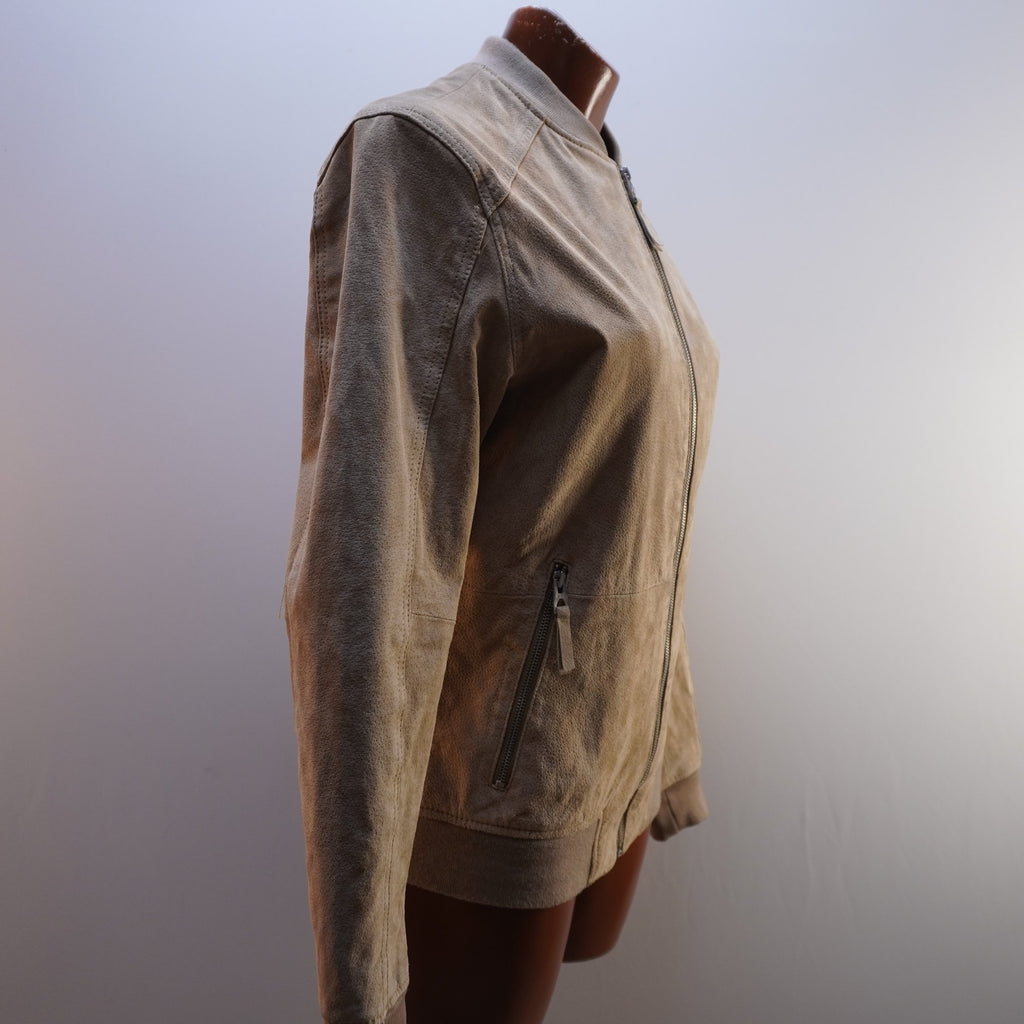 Chaqueta Bomber EDC para Mujer Usada - Beige, S