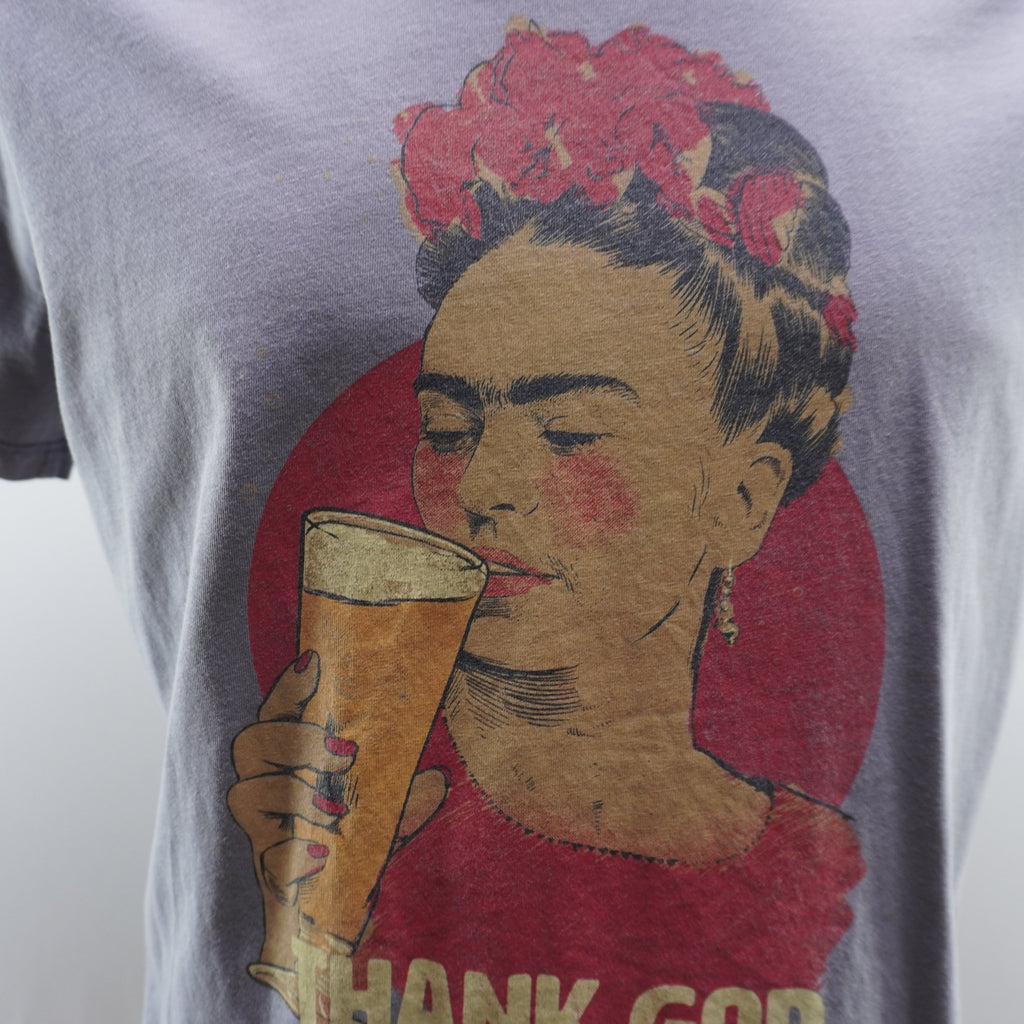 Camiseta de Manga Corta Wituka para Hombre Usada - Gris, L