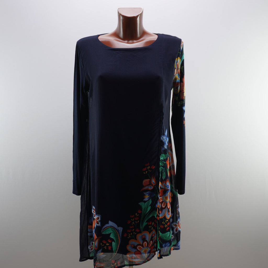 Vestido Desigual para Mujer Usado - Azul Marino, XL