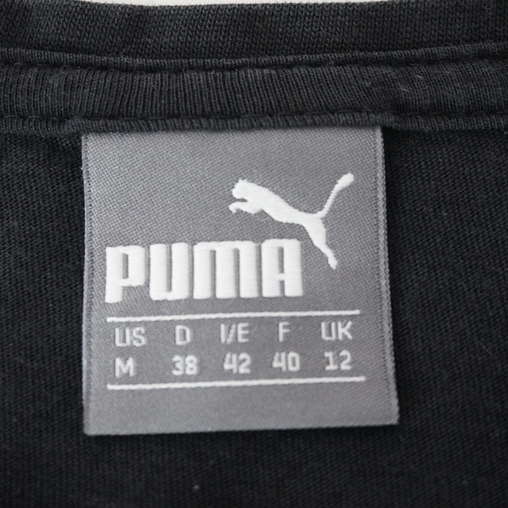 Camiseta de Manga Corta Puma para Mujer - Negro, L, Usada en Muy Buen Estado