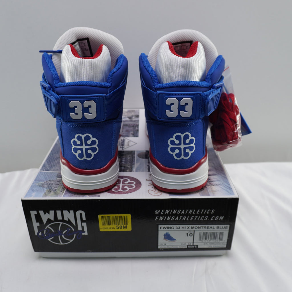 Zapatillas Patrick Ewing 33 para Hombre Usadas - Azul, Talla 43