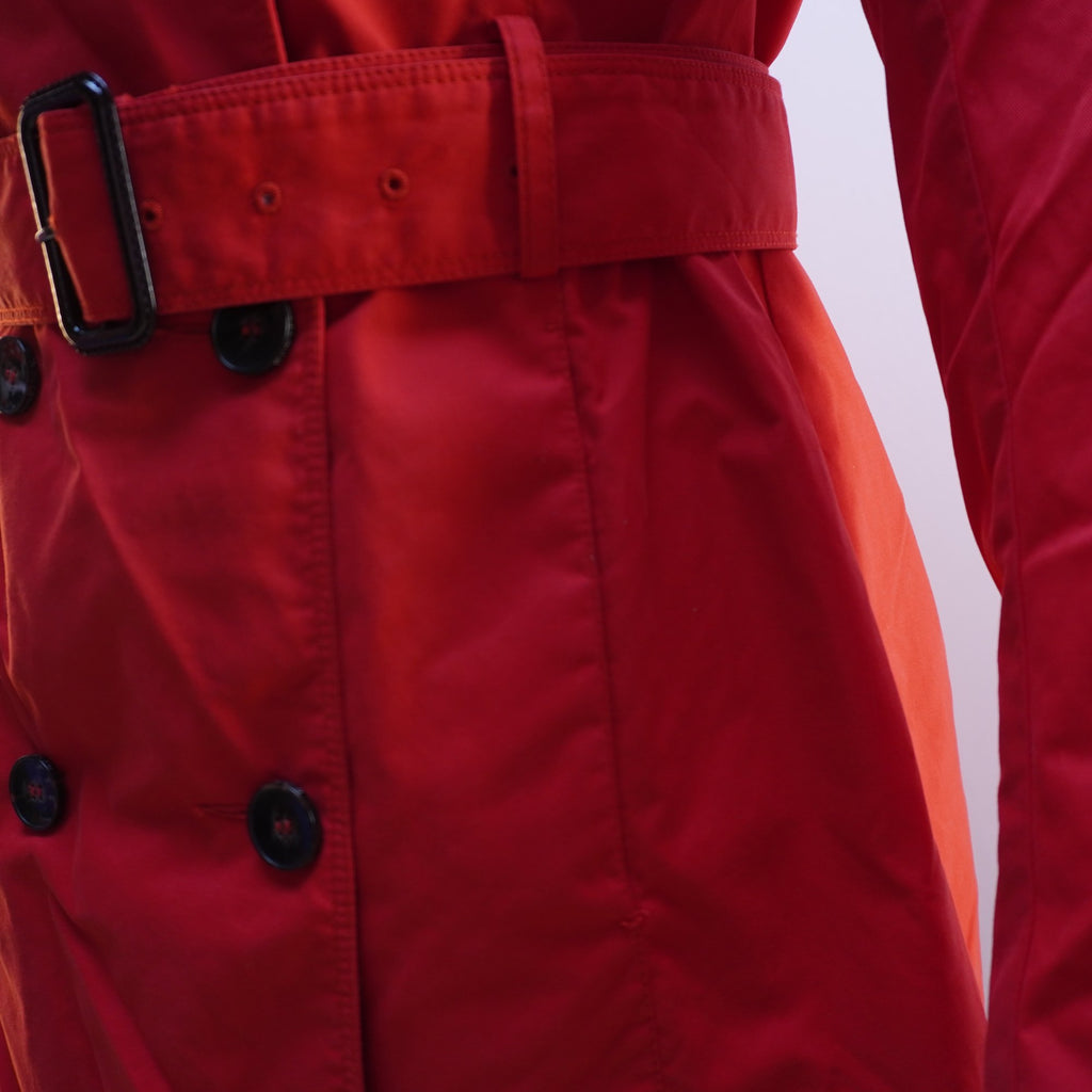 Capa Benetton para Mujer Usada - Roja, Grande (L)