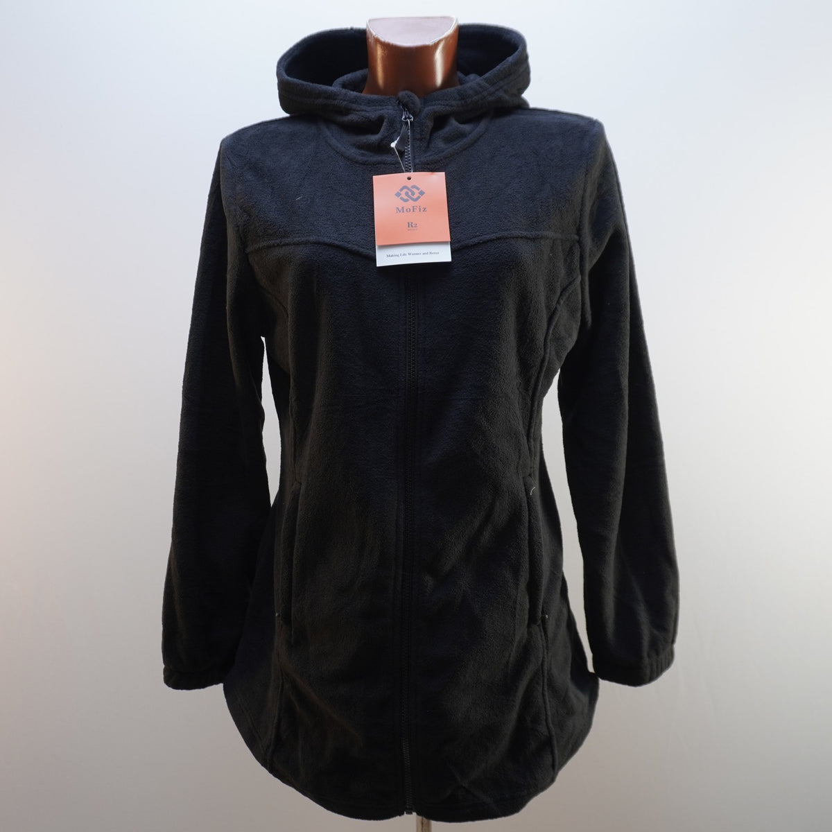 Sudadera con Capucha Mofiz para Mujer Usada - Negra, L