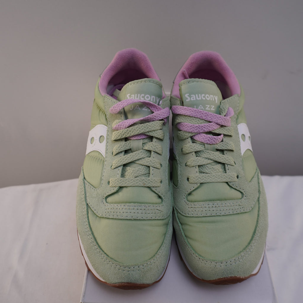 Zapatillas Saucony para Mujer Usadas - Verde, Talla 38