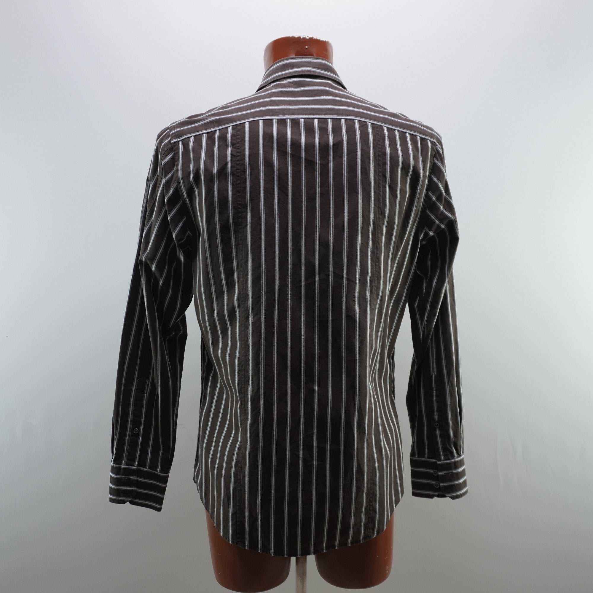 Camisa de Vestir Springfield para Hombre Usada - Marrón, Mediana (M)
