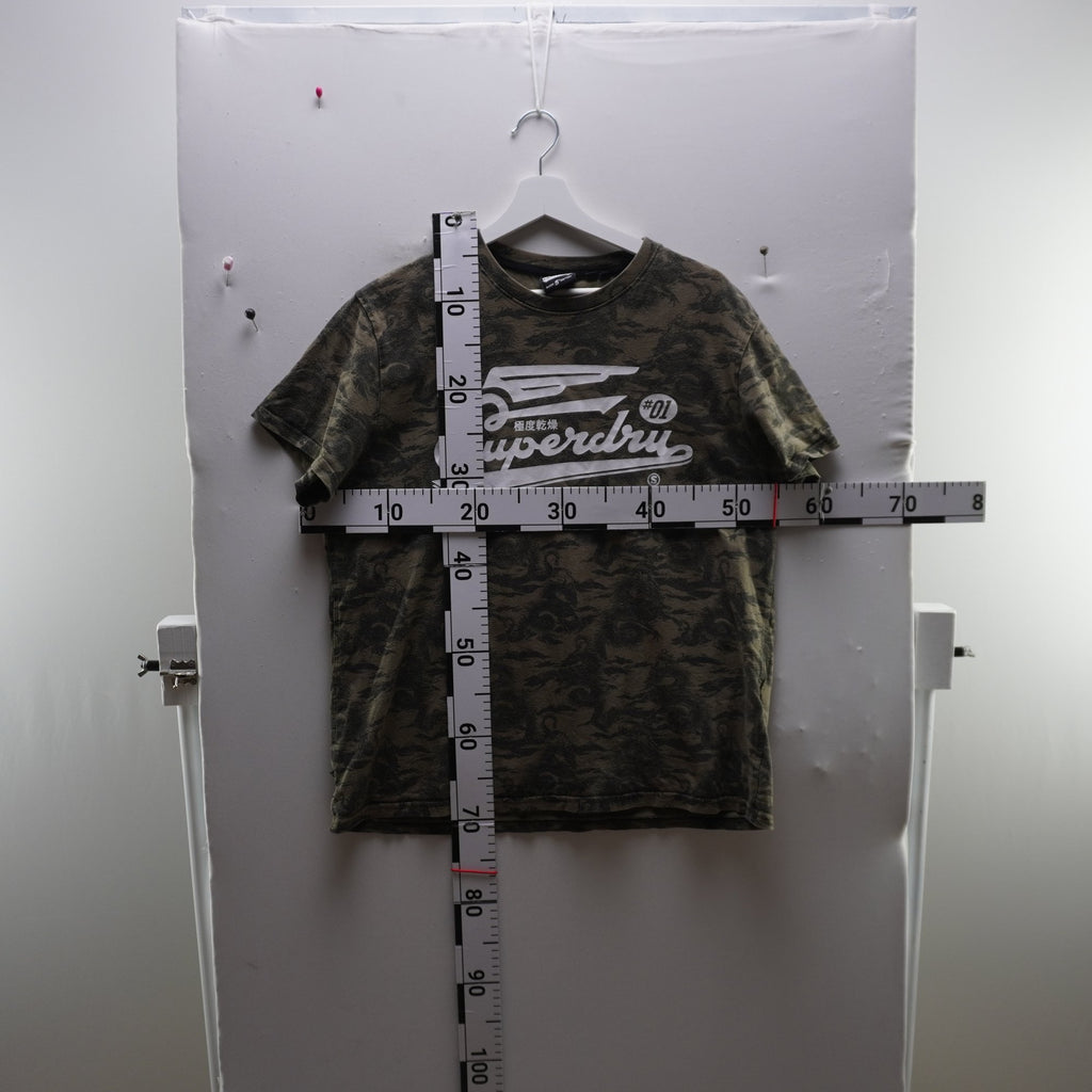 Camiseta Superdry para Hombre Usada - Verde, XXL
