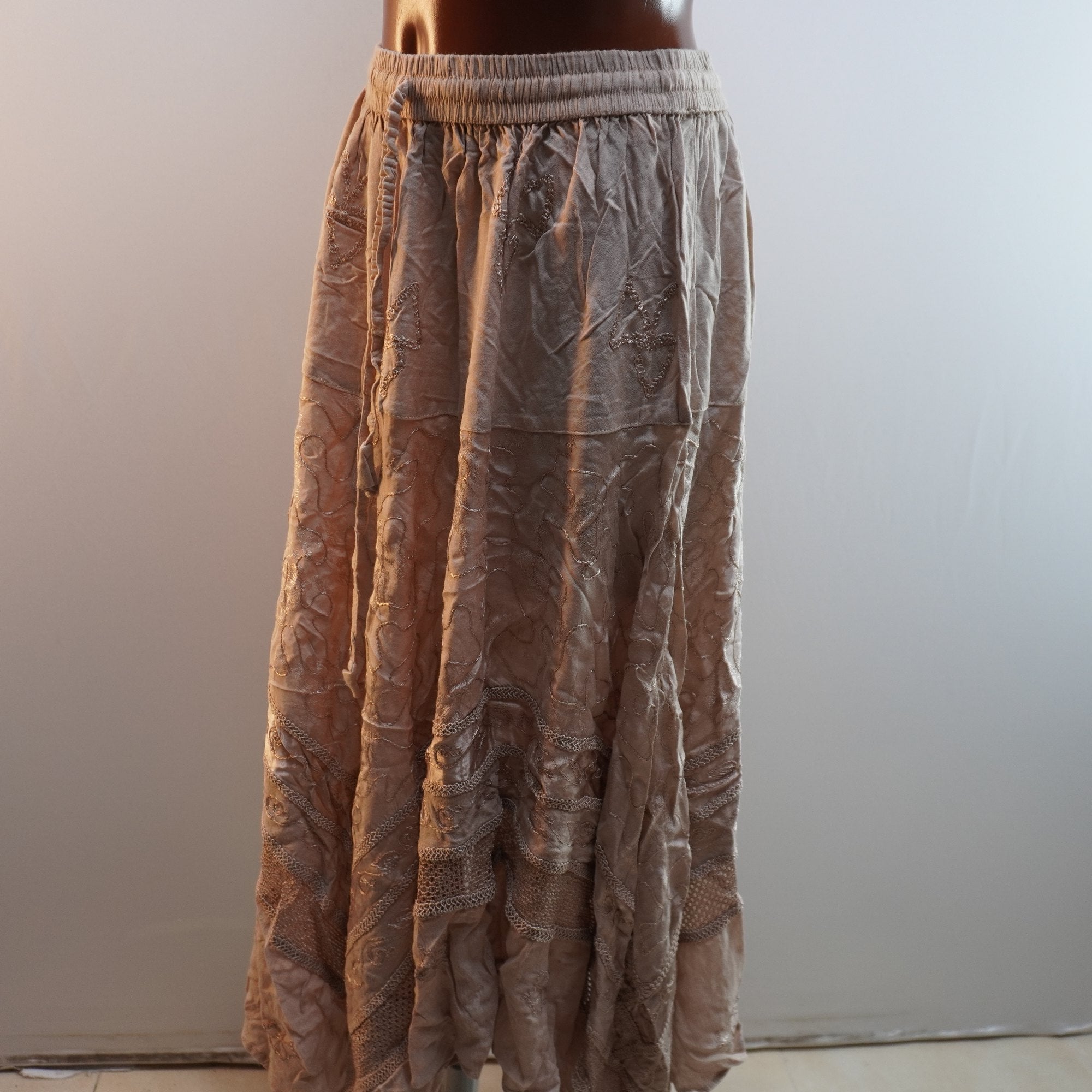 Falda Iponema para Mujer Usada - Beige, L