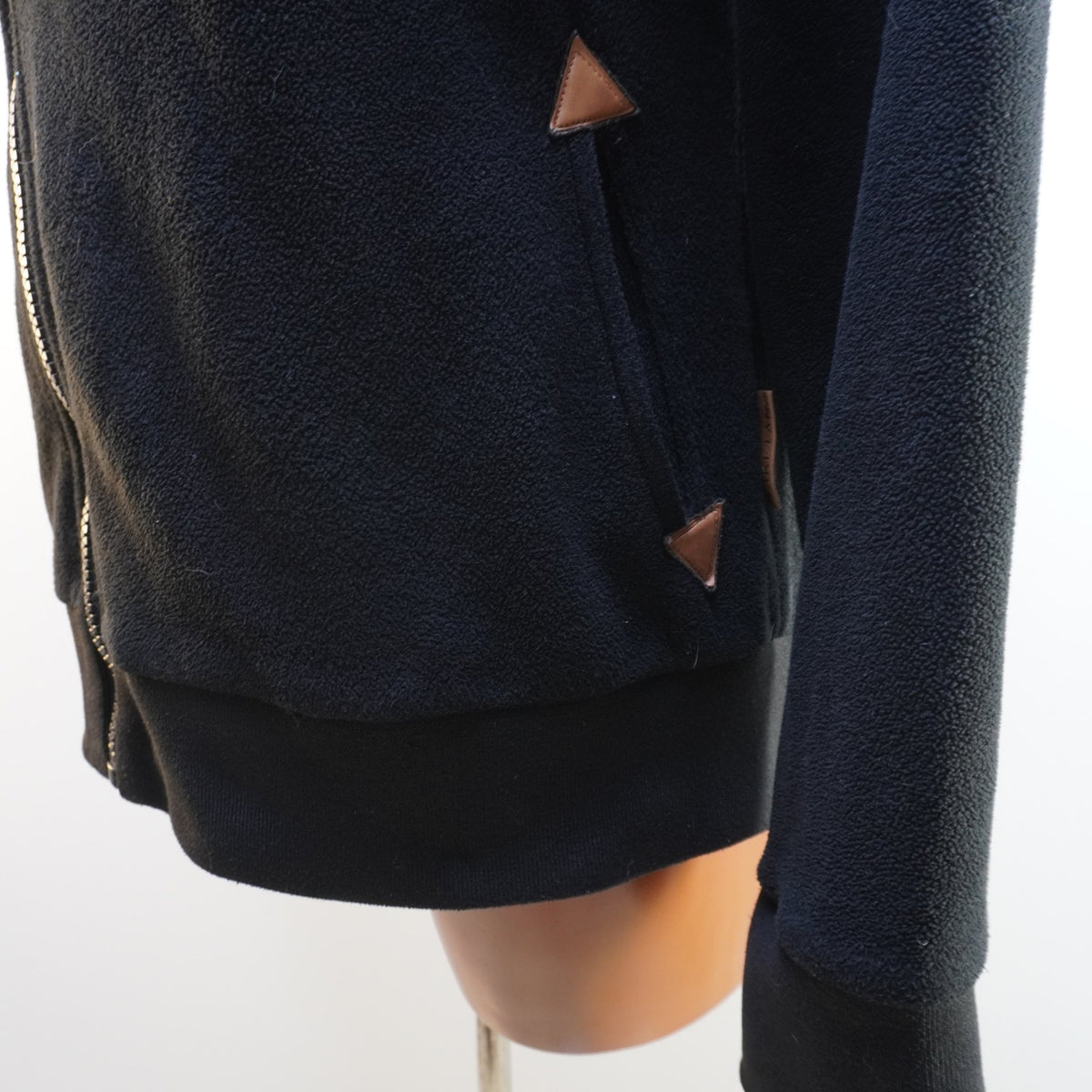 Sudadera con Capucha Naketano para Mujer Usada - Negra, XL