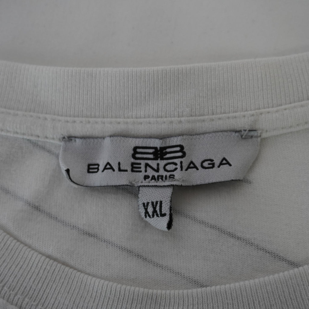 Camiseta Balenciaga para Mujer Usada - Blanca, XXL