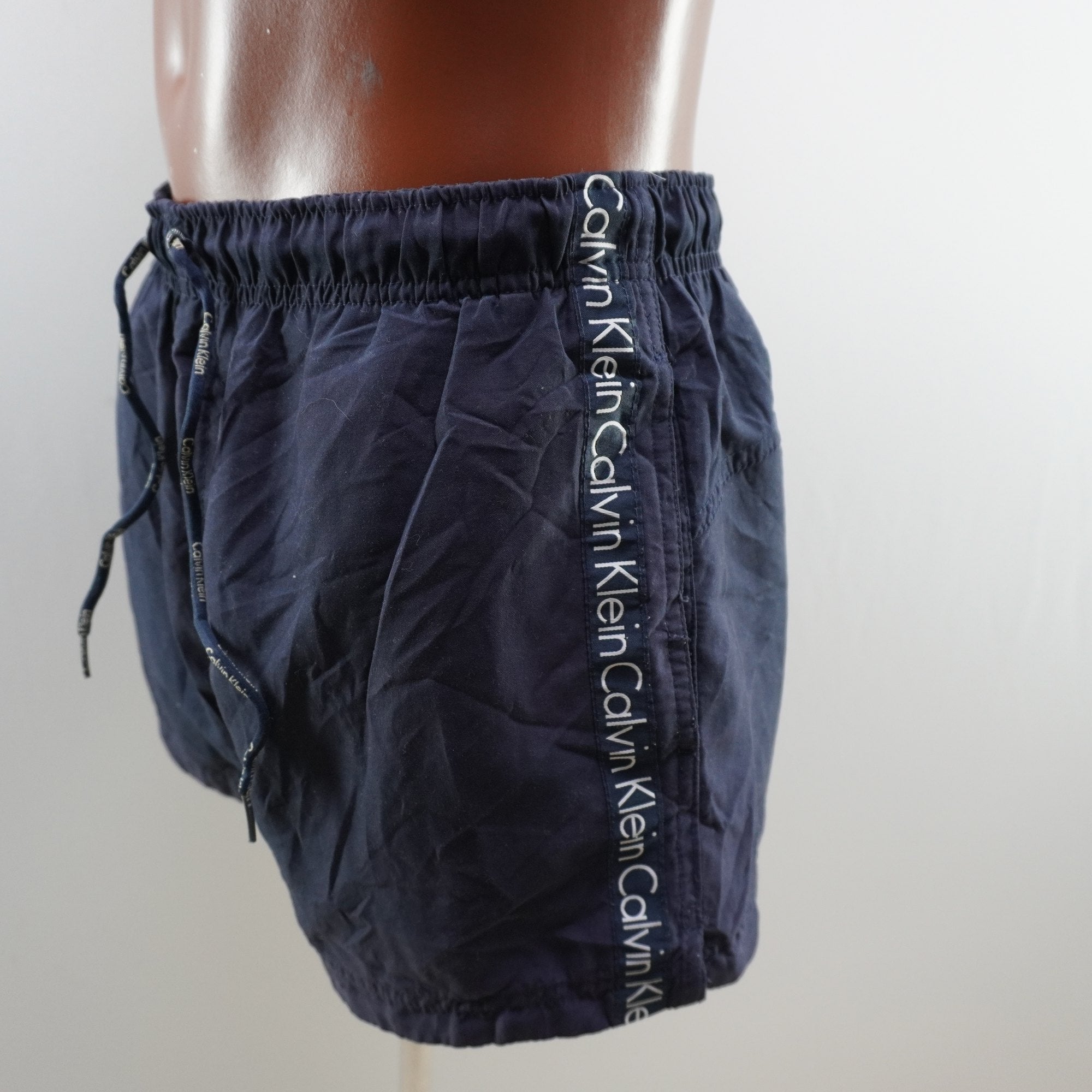 Bóxers de Natación Calvin Klein para Hombre Usados - Azul Marino, L