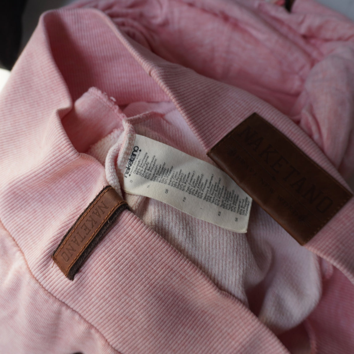 Sudadera con Capucha Naketano para Mujer Usada - Rosa
