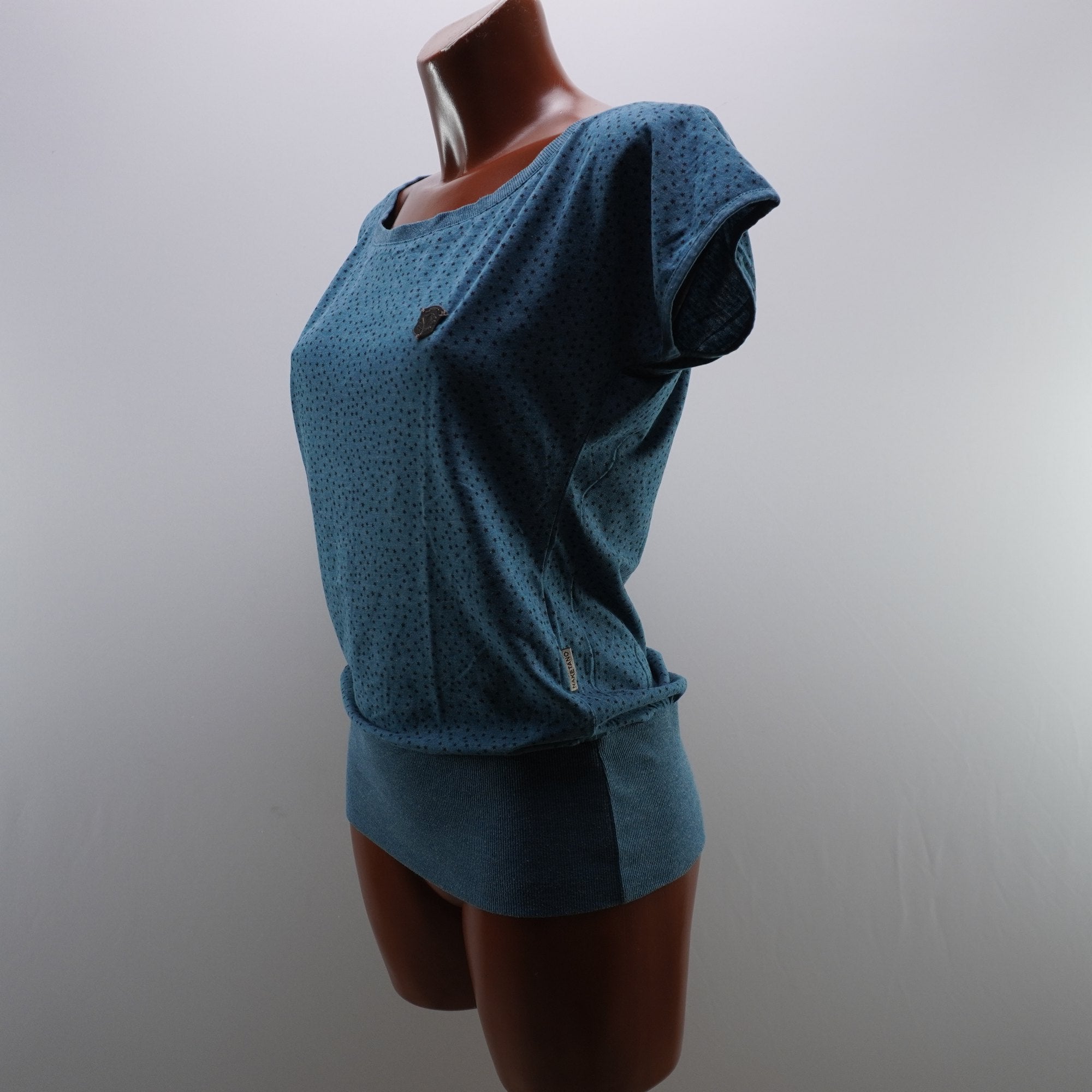 Camiseta Naketano para Mujer Usada - Azul, M