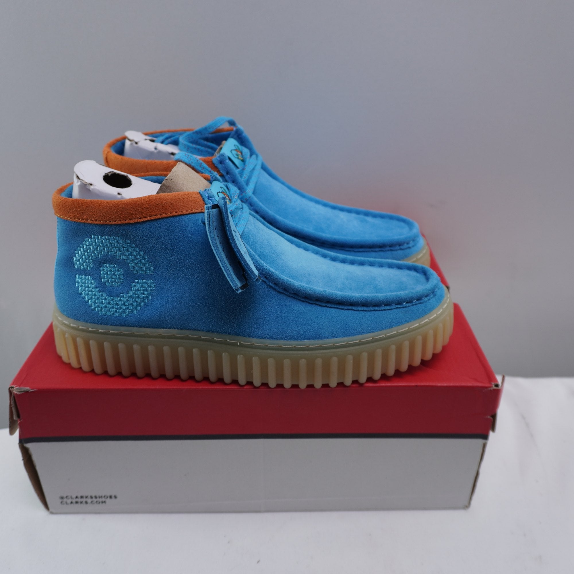 Zapatillas Clarks para Hombre Usadas - Azul, 40