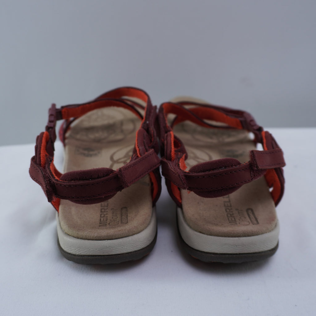 Sandalias Merrell para Mujer Nuevas - Rojo, 38