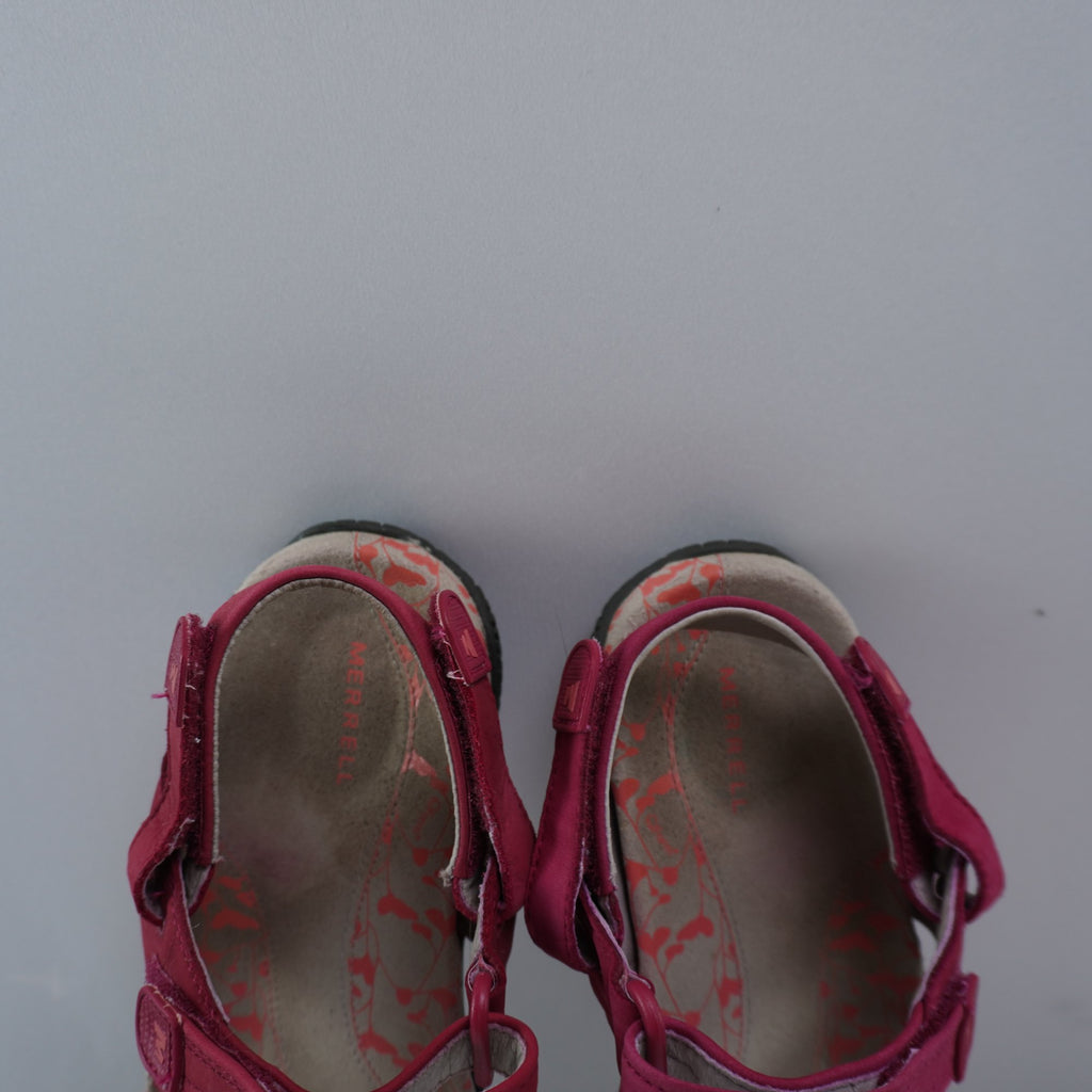 Sandalias Merrell para Mujer Usadas - Rojas, Talla 38